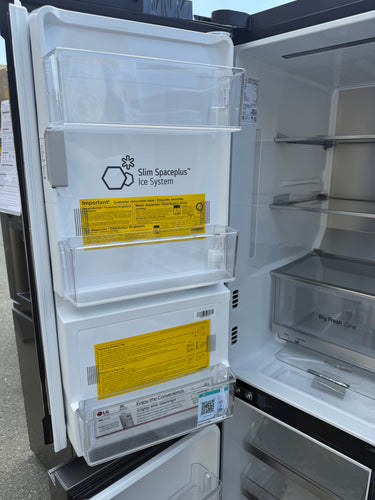 Transportation damaged LG GF-V700BSLC – 642 L French Door Fridge - Second Hand Appliances Geebung